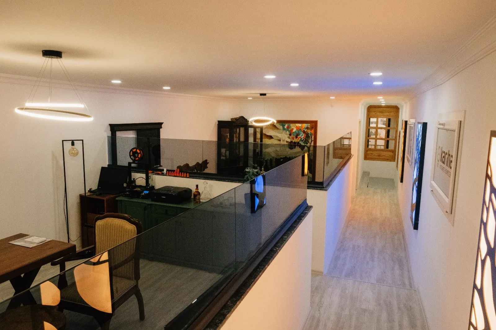 Office corridor