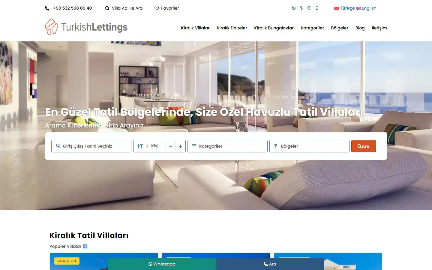 Turkish Lettings screenshot 1