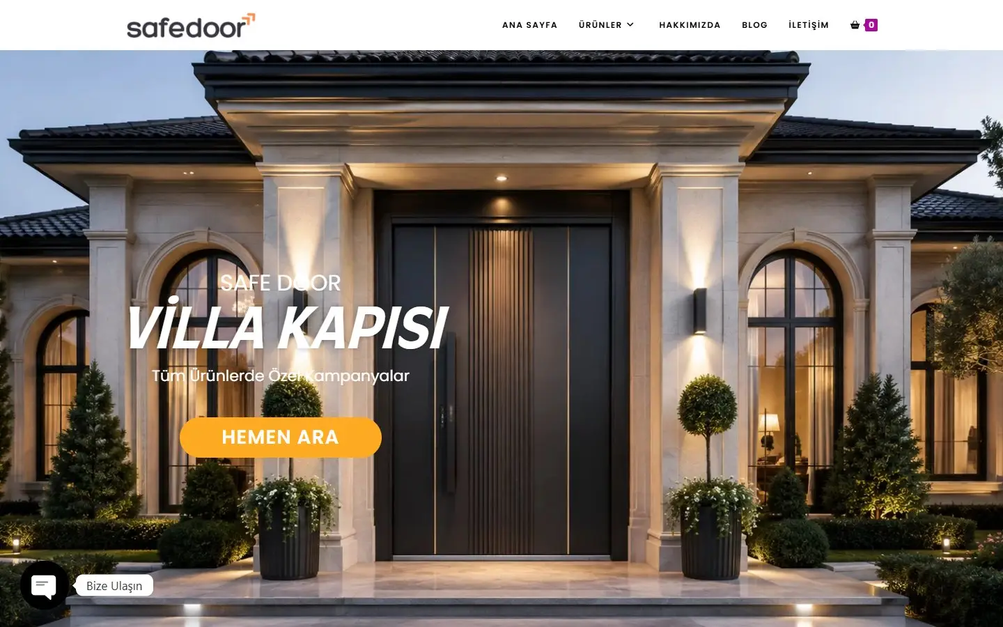Safe Door web sitesi
