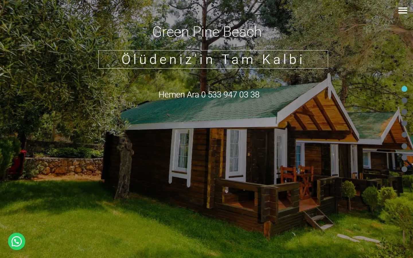 Green Pine Beach website