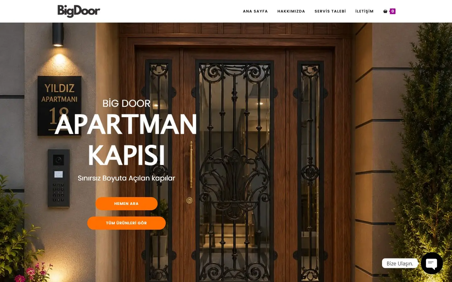 Apartman Kapısı (Big Door) web sitesi
