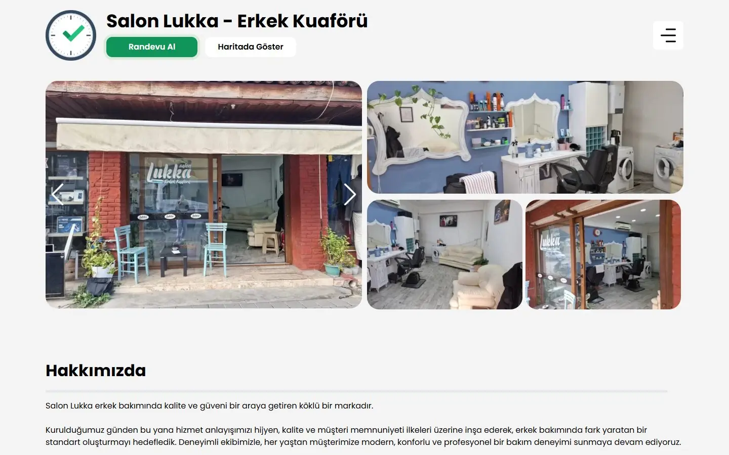 Salon Lukka web sitesi
