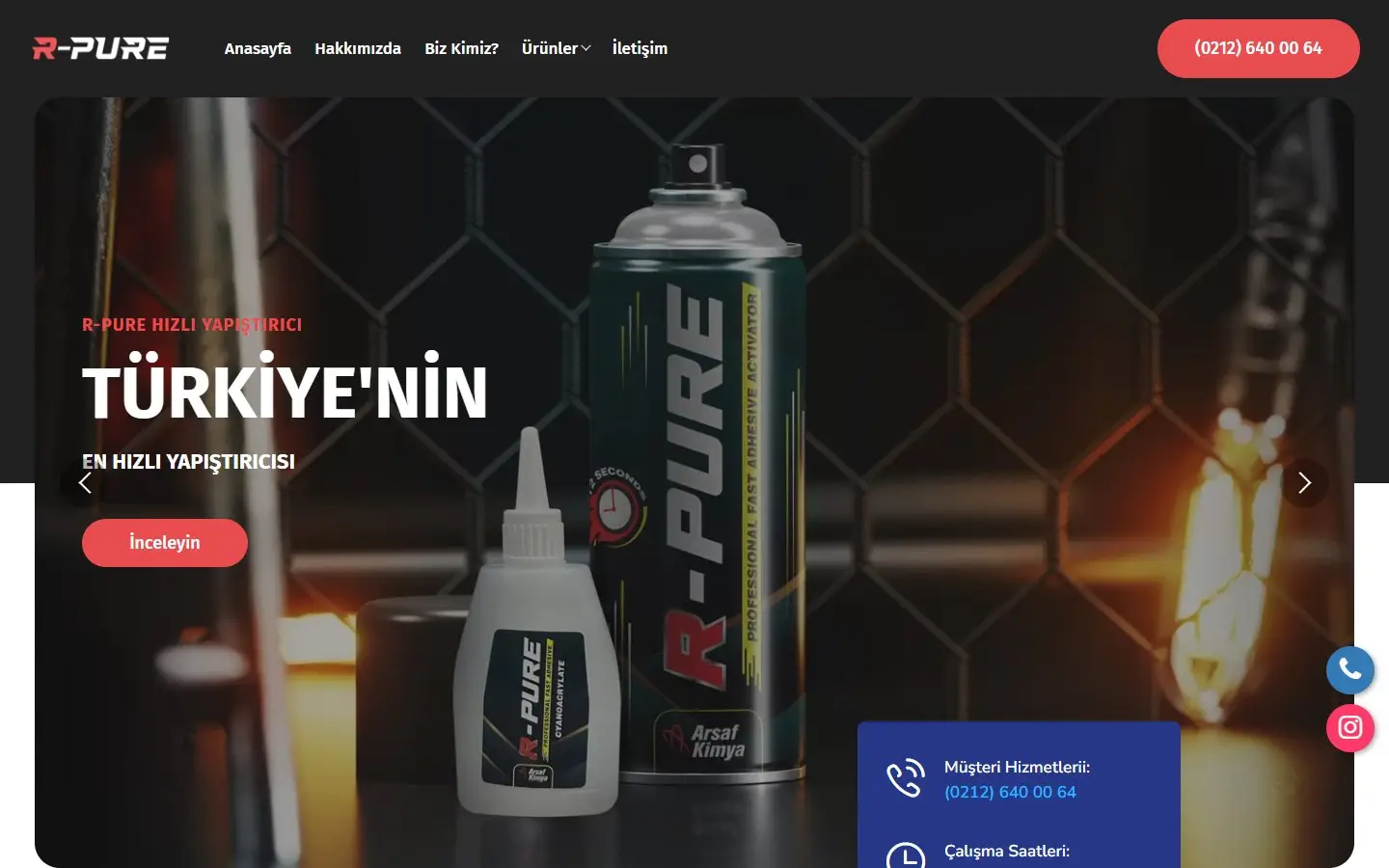 R-Pure website