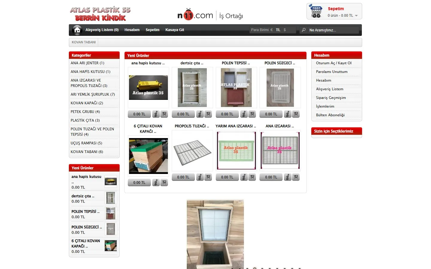 Atlas Plastik website