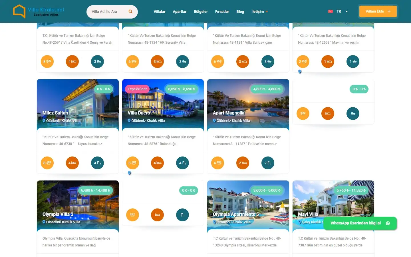 Villa Kirala.Net ekran görüntüsü 2