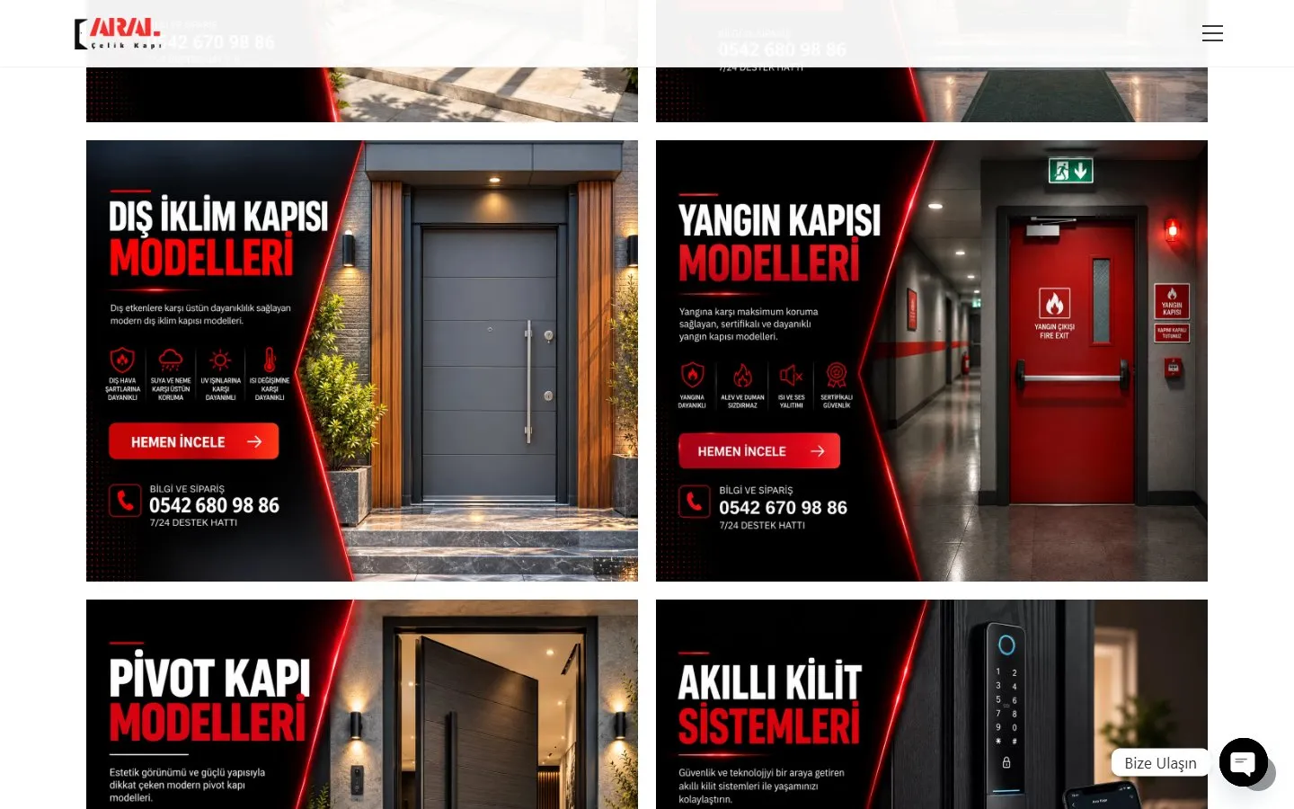 Aral Çelik Kapı screenshot 3