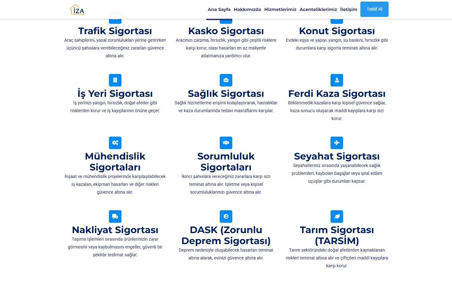 İza Sigorta screenshot 4