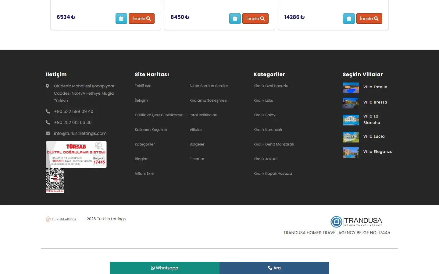 Turkish Lettings screenshot 4