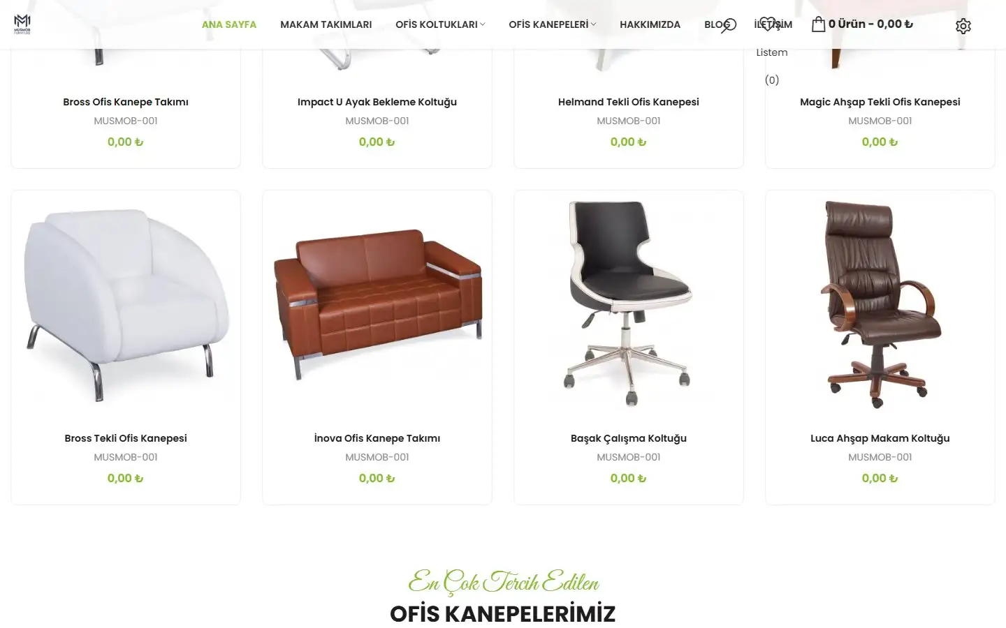 Musmob Ofis Mobilyaları ekran görüntüsü 3