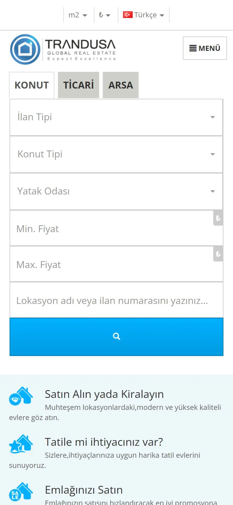Trandusa mobil görünüm